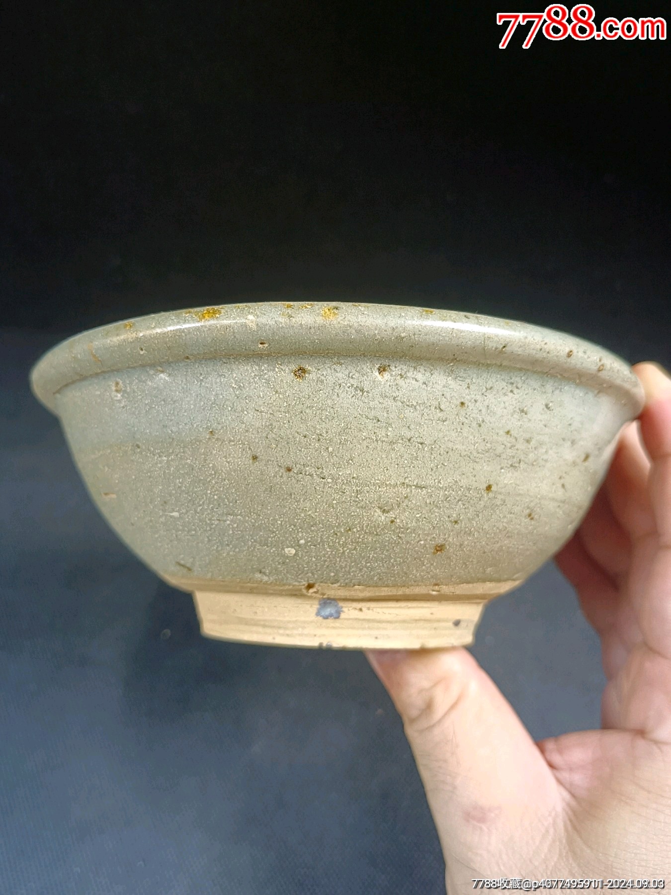 （全品）明早期影青釉碗年份好品相如圖全品尺寸：高6cm直徑15.5cm_價(jià)格88元_第3張_