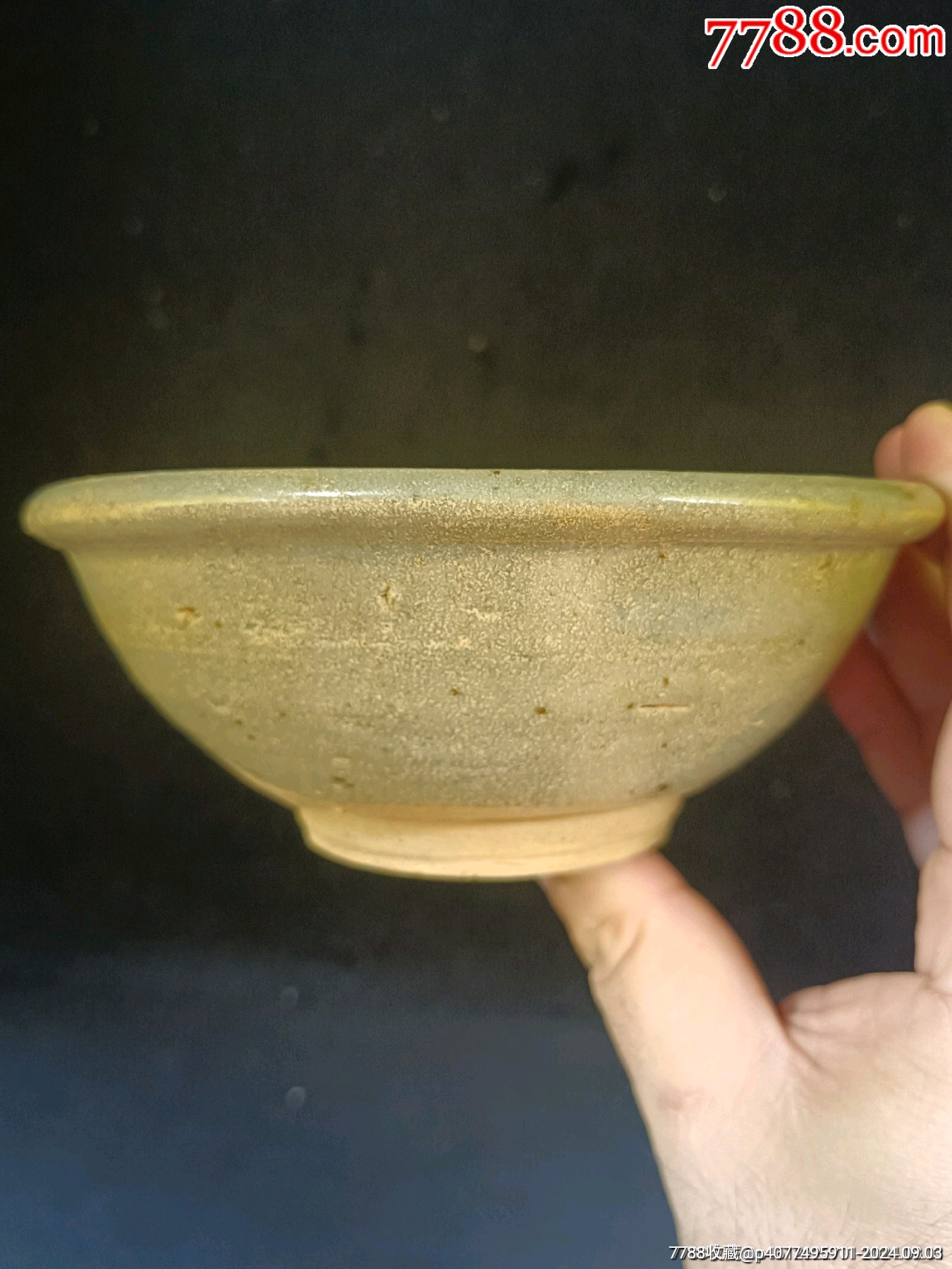 （全品）明早期影青釉碗年份好品相如圖全品尺寸：高6cm直徑15.5cm_價(jià)格88元_第4張_