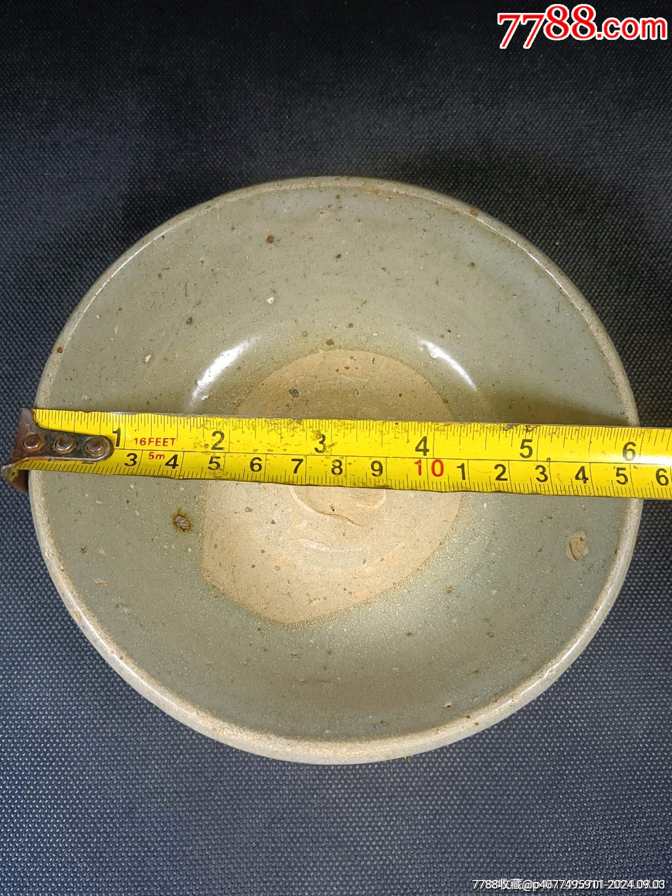 （全品）明早期影青釉碗年份好品相如圖全品尺寸：高6cm直徑15.5cm_價(jià)格88元_第9張_