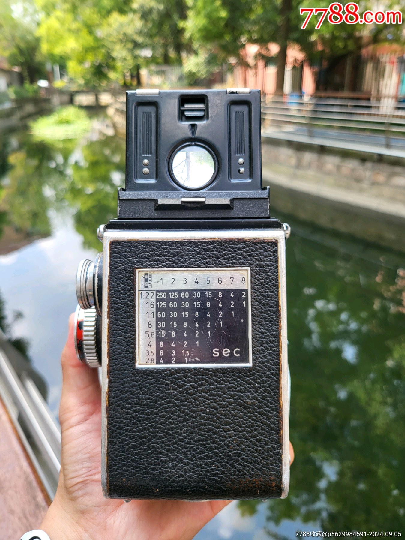 POLLEIFLEX，古董老相機，品相挺好！_價格3156元_第2張_