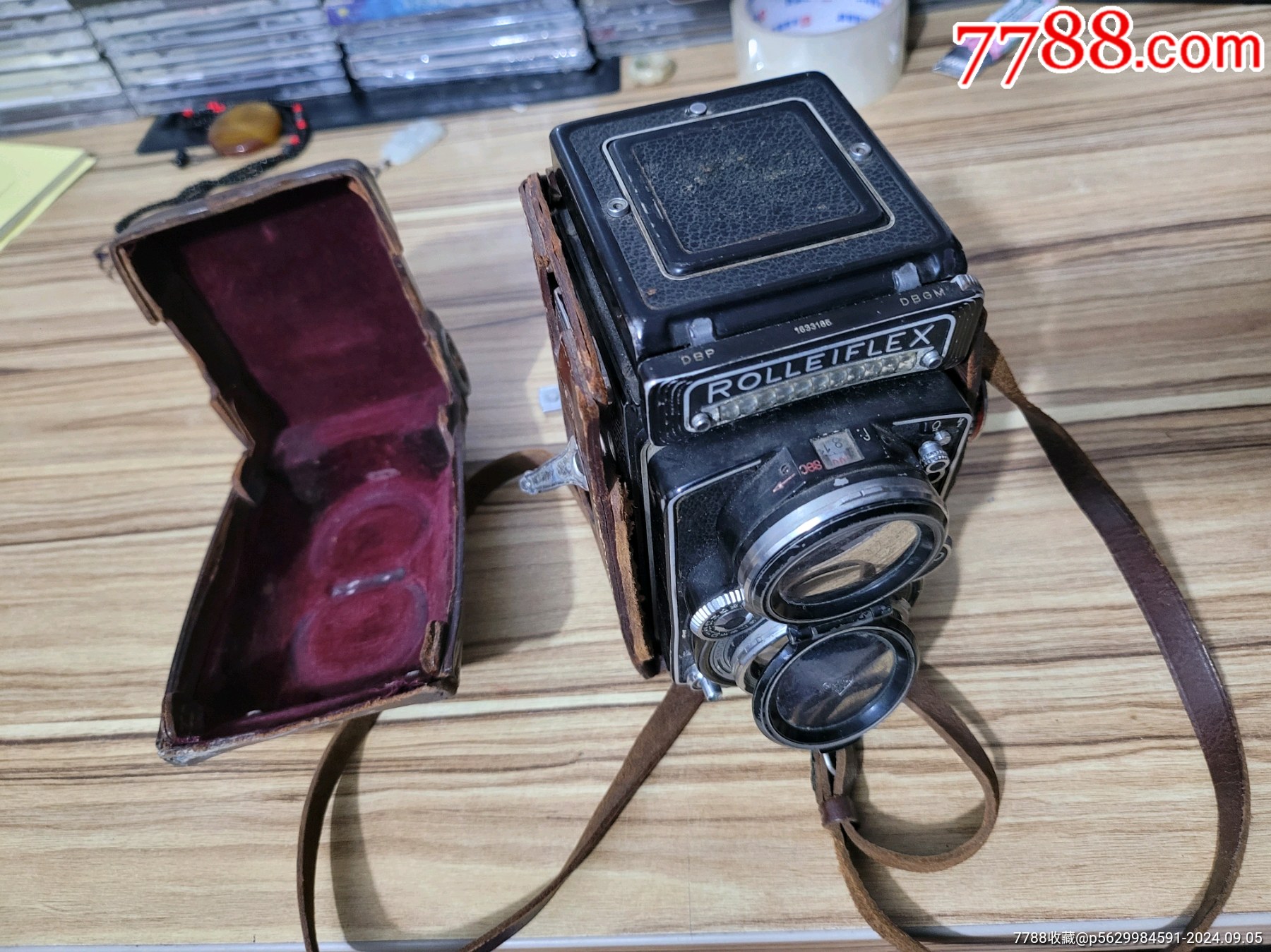 POLLEIFLEX，古董老相機，品相挺好！_價格3156元_第12張_