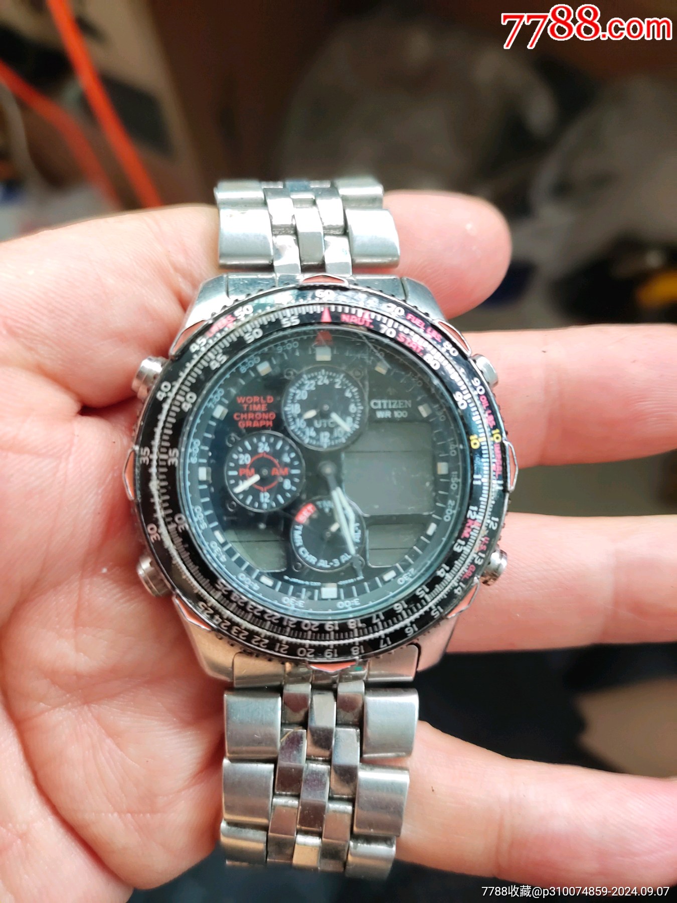 稀少西铁城男表_手表/腕表_快活林古玩【7788收藏__收藏热线】