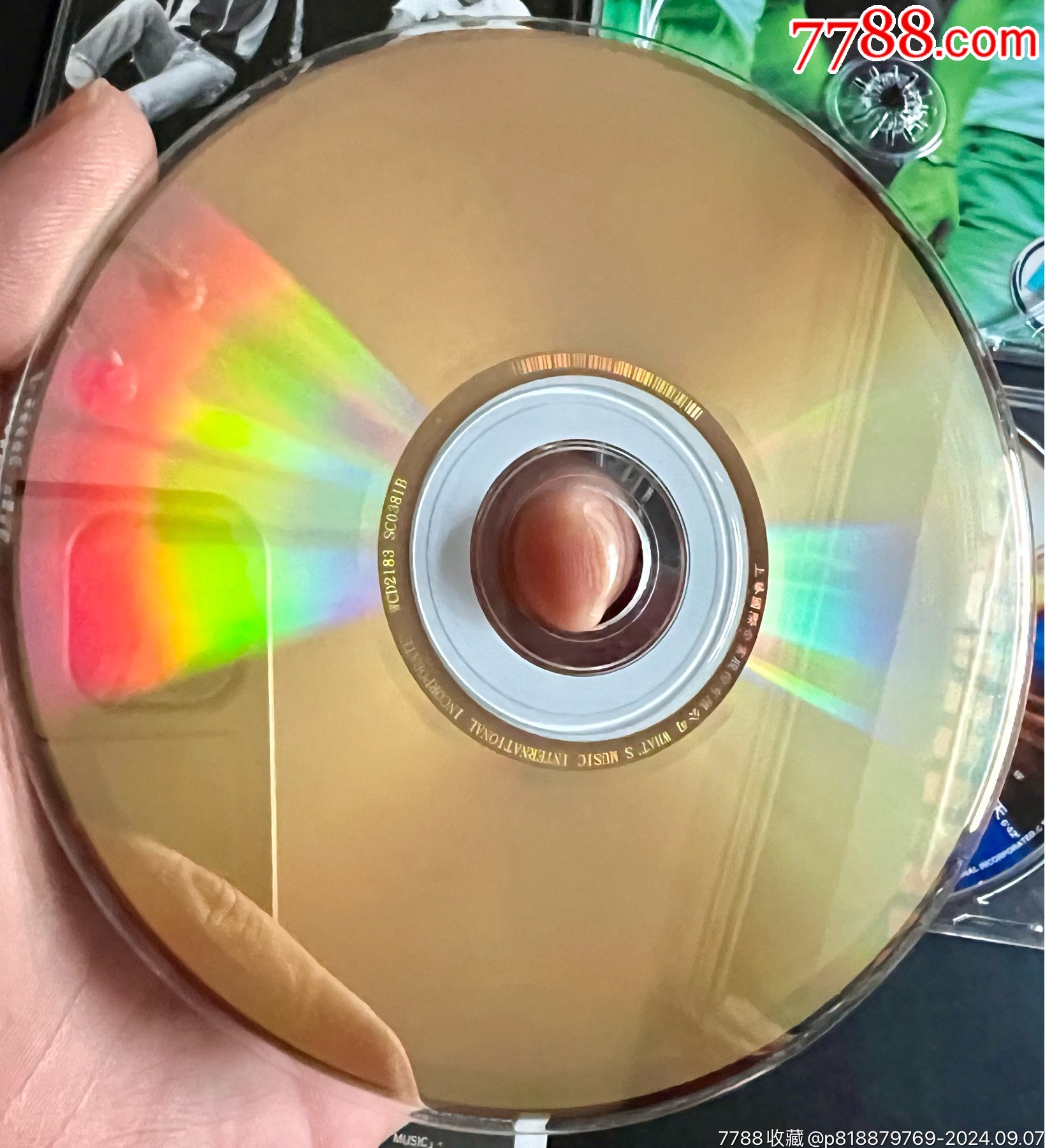 動力火車，明天的明天的明天，臺黃金典藏版cd+vcd，盤面干凈幾絲細痕_價格100元_第6張_