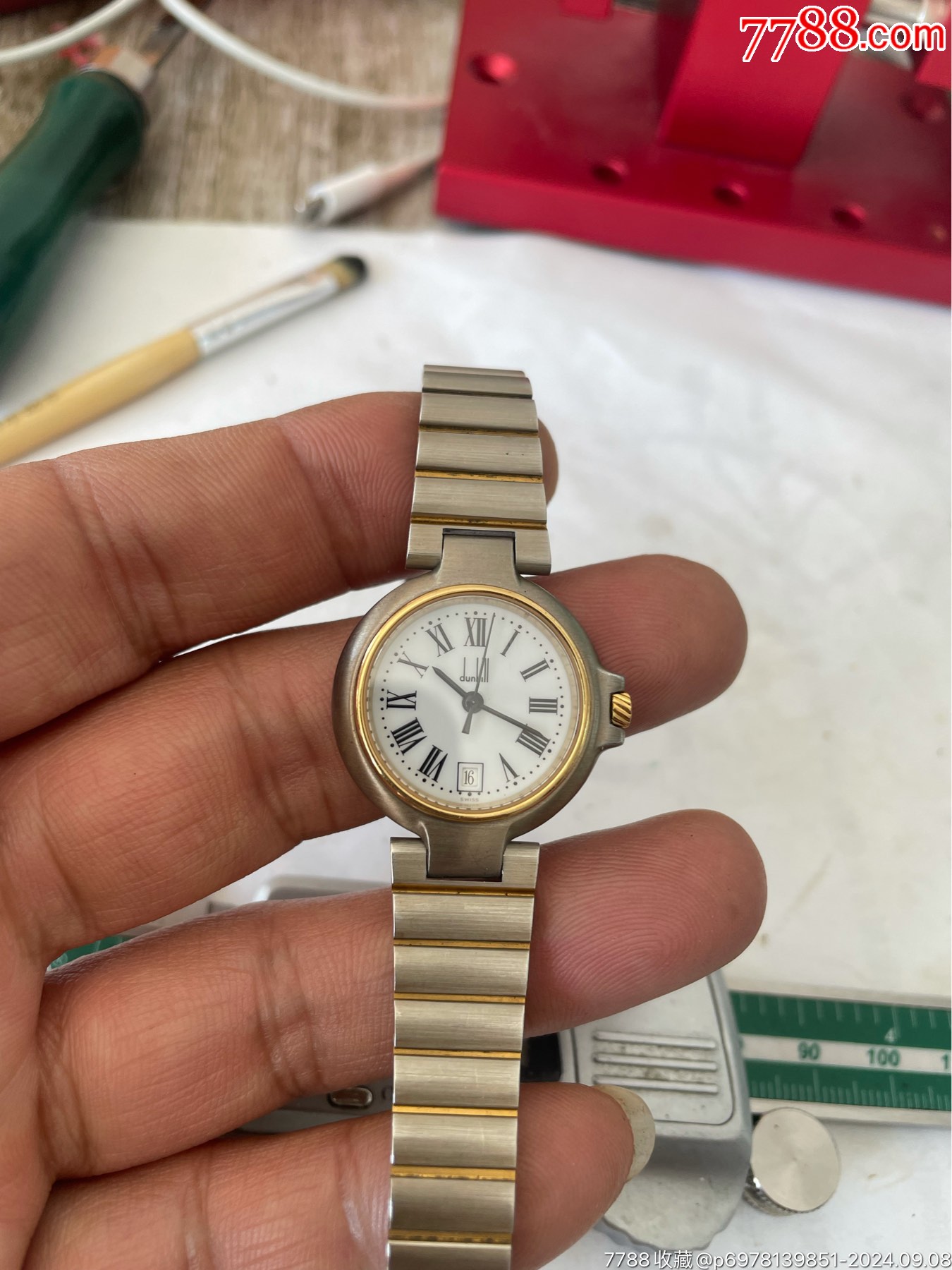 好品瑞士产登喜路女石英表_手表/腕表_非凡表业【7788收藏__收藏热线