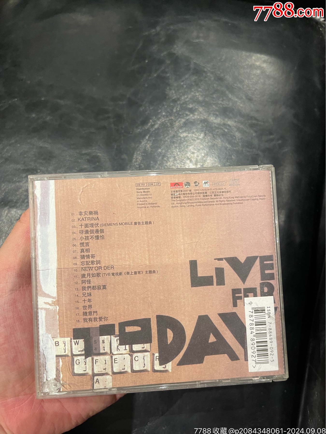 陳奕迅cd_價格5元_第4張_