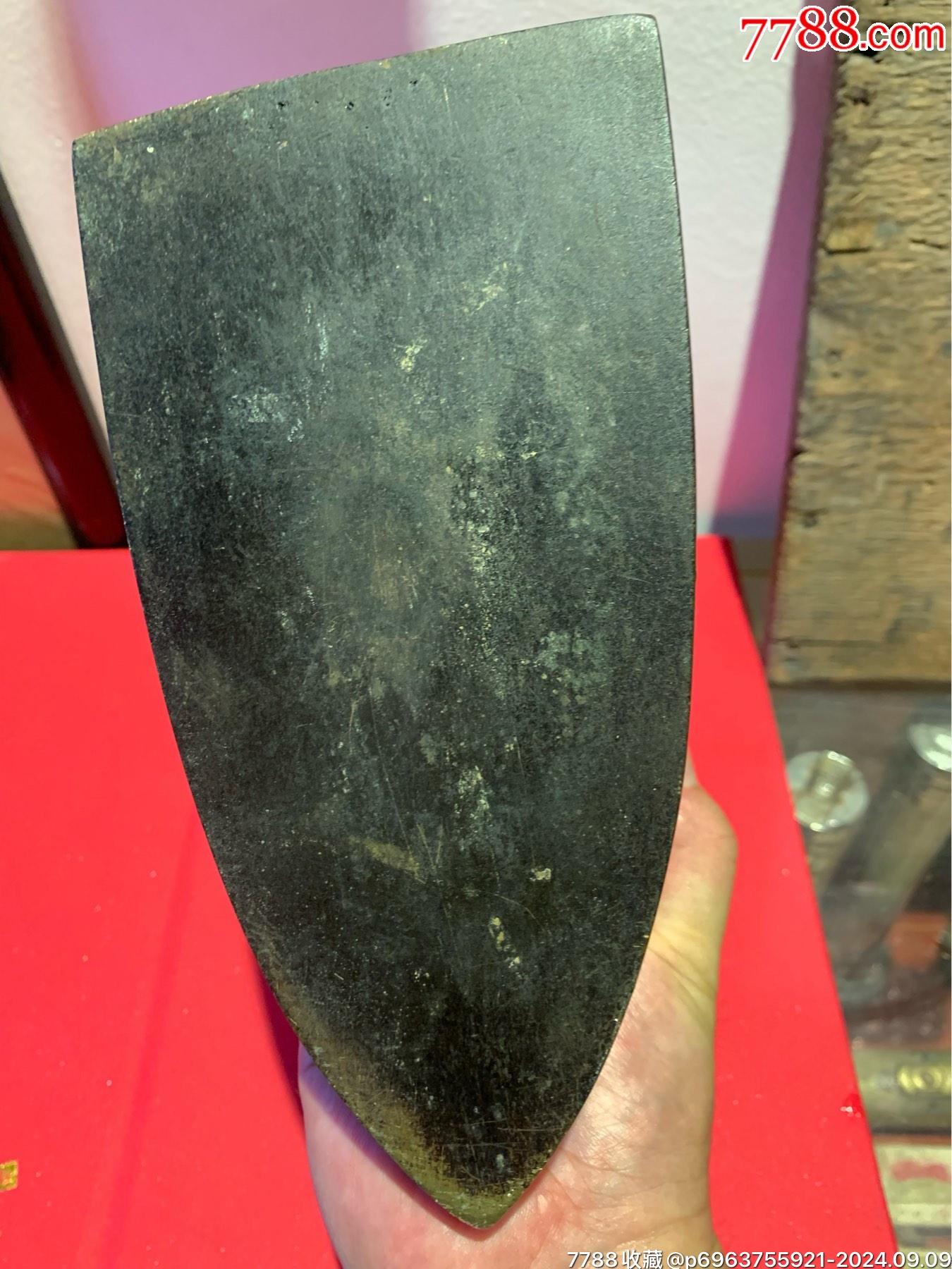 民國(guó)福州勝利制造星斗牌銅熨斗_價(jià)格800元【特級(jí)鬲123】_第9張_