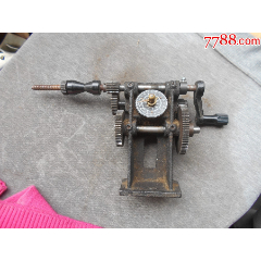 早期天津市新华五金厂制造绕线机厚重附009㎜漆包线两组可任意搭配