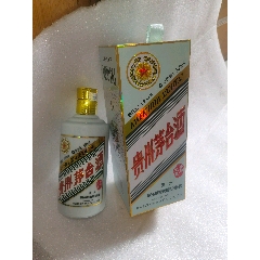 兔茅茅台酒瓶兔一套前后标完好_