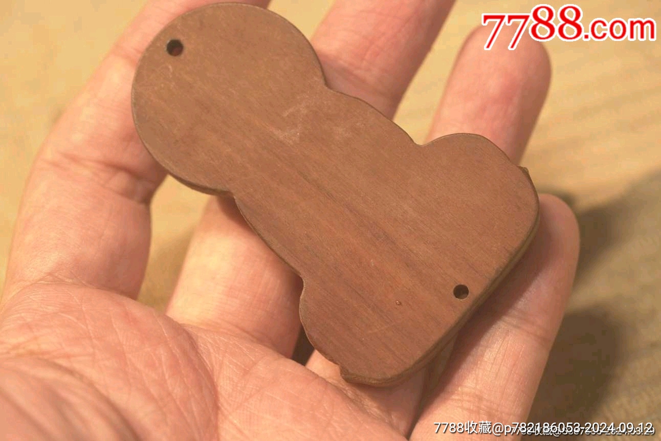 黃楊木觀音牌木雕豬擺件_價(jià)格1元【蘭馨堂古玩收藏藝術(shù)】_第4張_