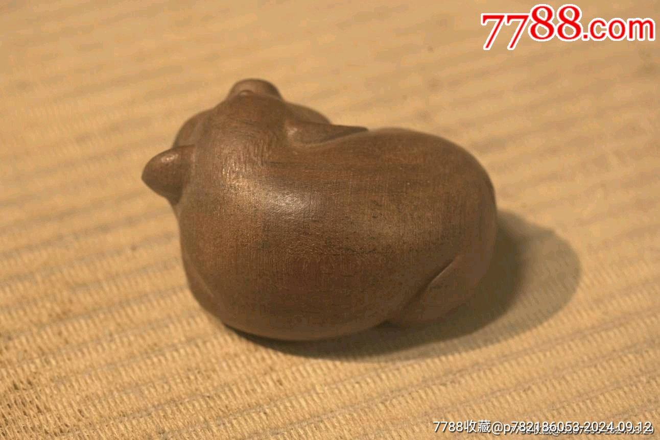 黃楊木觀音牌木雕豬擺件_價(jià)格1元【蘭馨堂古玩收藏藝術(shù)】_第6張_