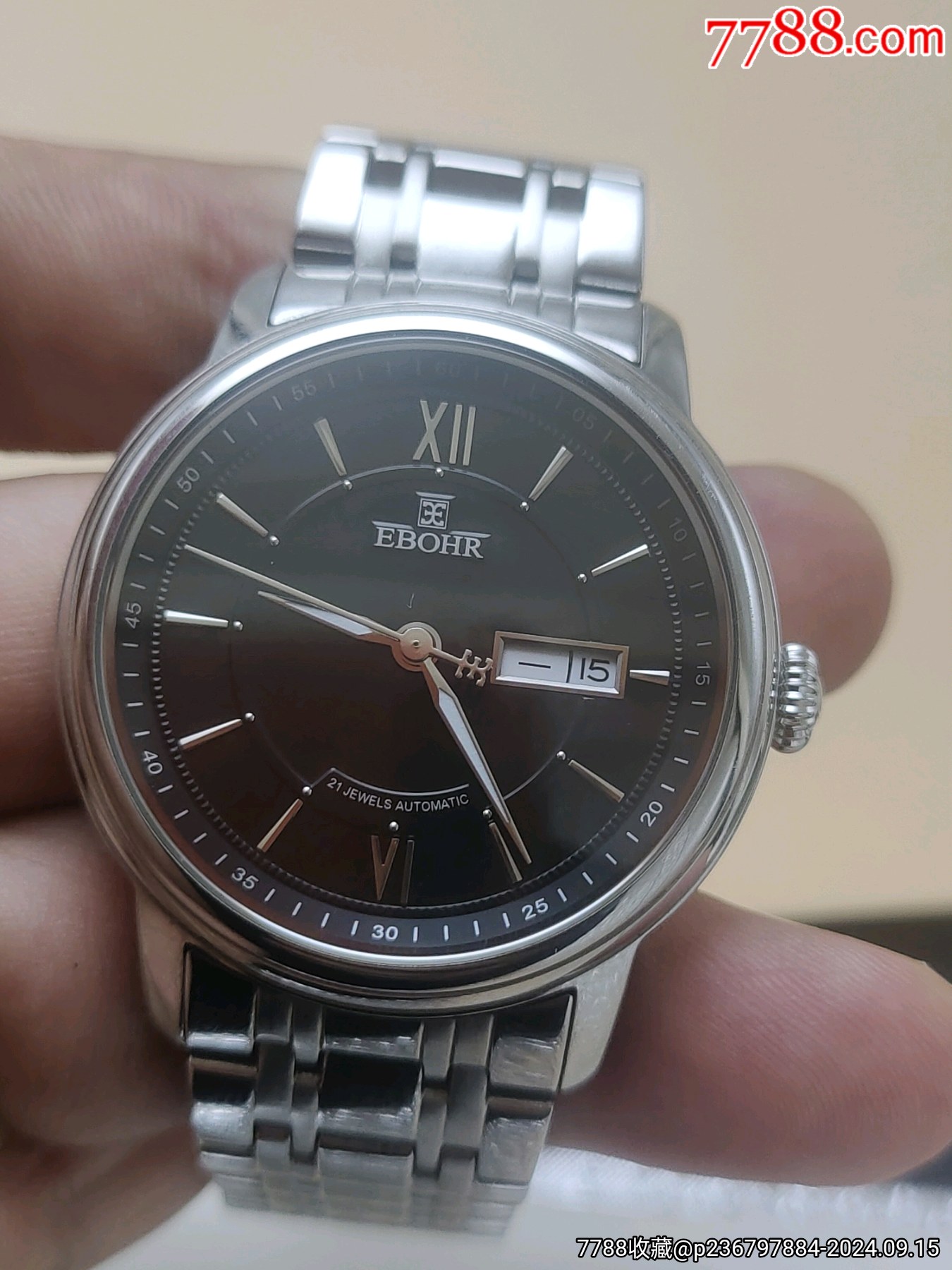 依波机械表-价格:140元-au39000230-手表/腕表 -加价-7788收藏__收藏
