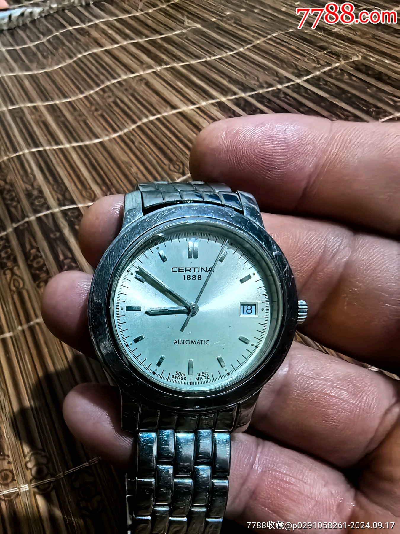 certina机械男表-价格:130元-au39013444-手表/腕表 -加价-7788收藏
