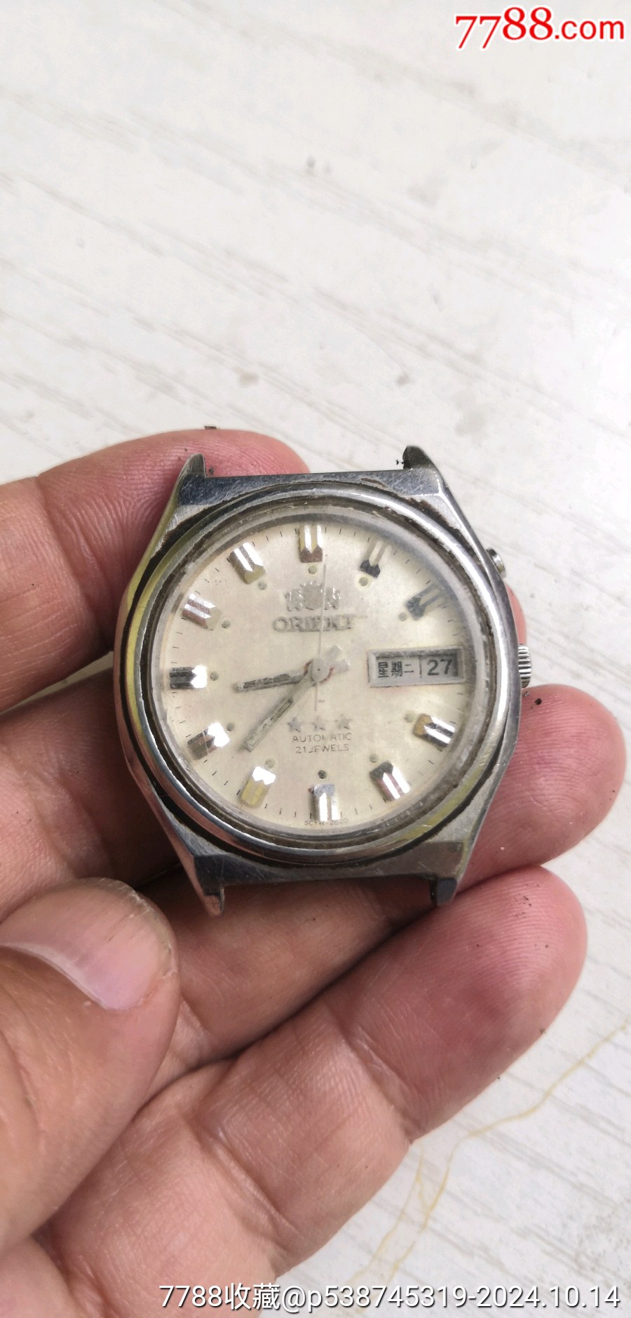 全钢双狮自动手表_价格9元【假行家一号】_第1张