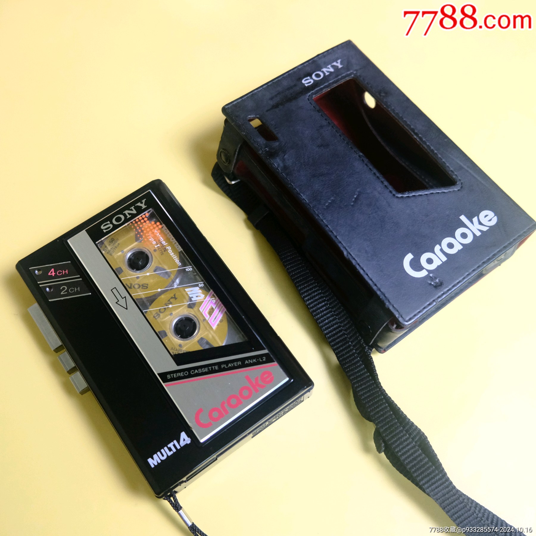 カセットプレーヤー8台、ジャンク ジャンク】SONY ステレオカセットプレーヤー Caraoke ANK-L2