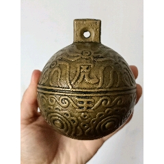 清代大号铜铃铛__【7788旧书网】
