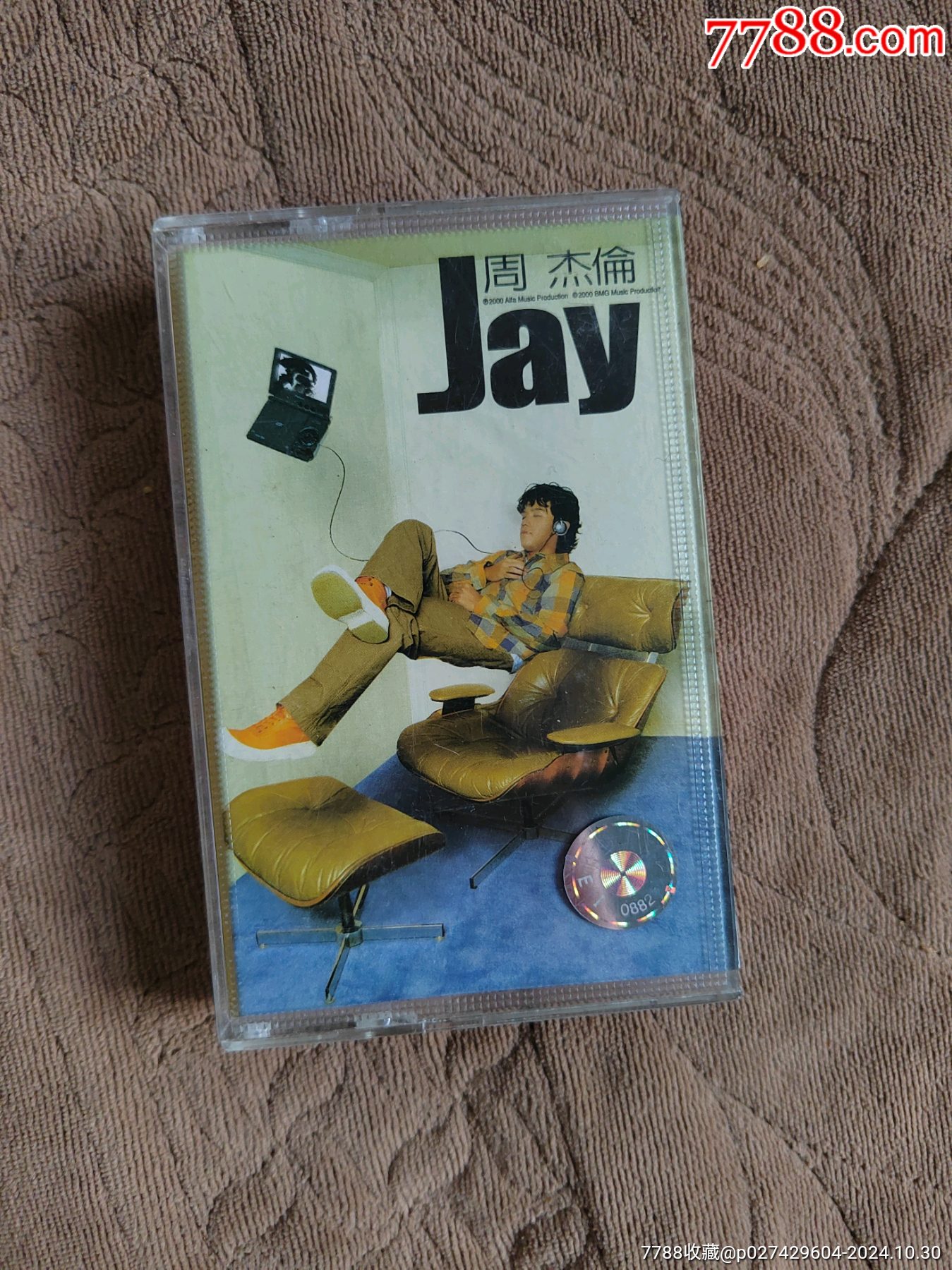 周杰伦jay-价格:81元-au39421108-磁带/卡带 -加价-7788收藏__收藏