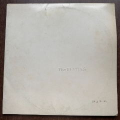 摇滚名盘-披头士-白专thebeatles附海报-12寸黑胶2lpa34一处划痕