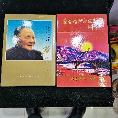 原味《鄧小平》、《延安精神永放光芒》郵冊(cè)共2本一起拍