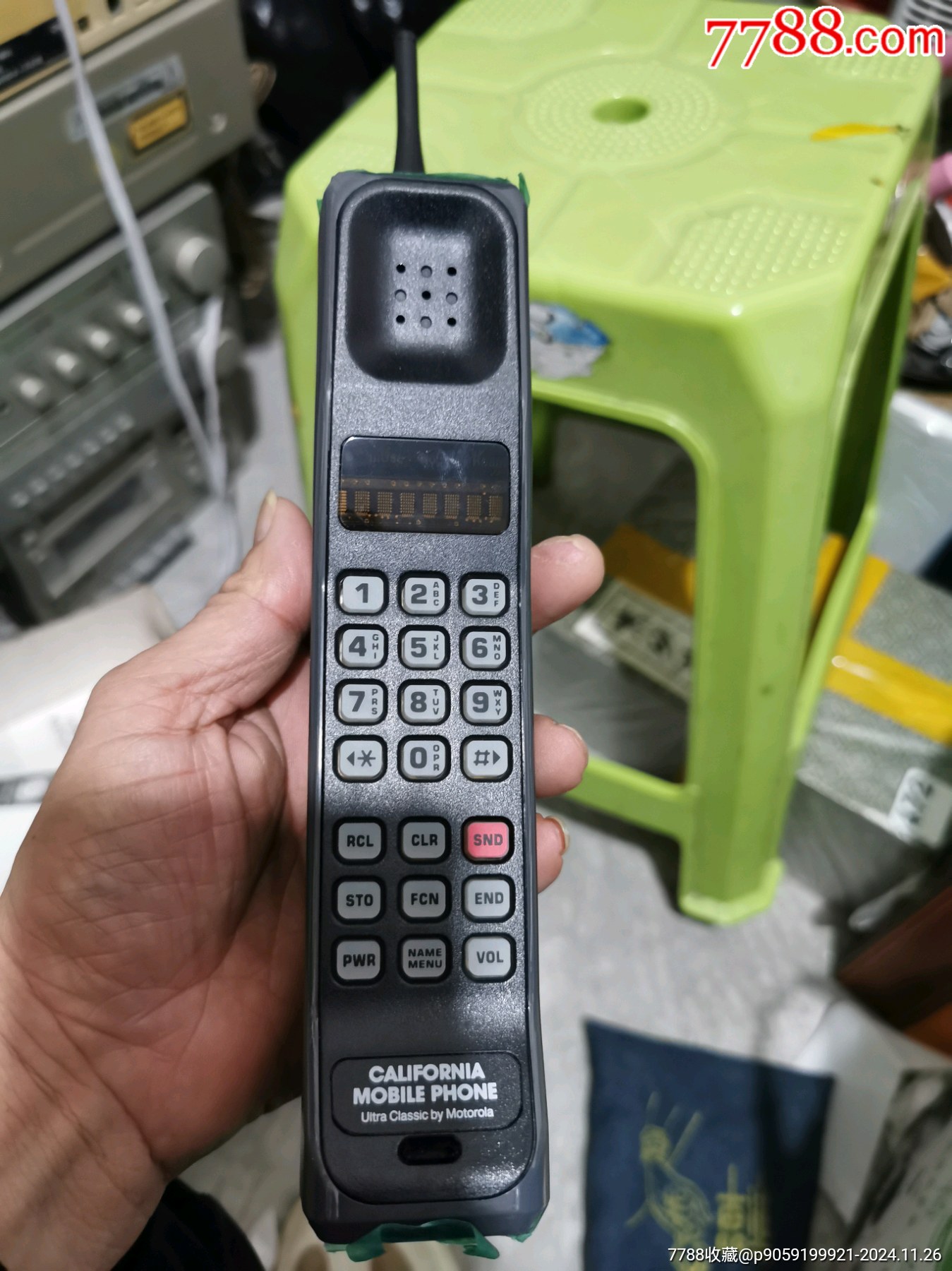 曾经的大哥大一次也没用过做个摆件很好的