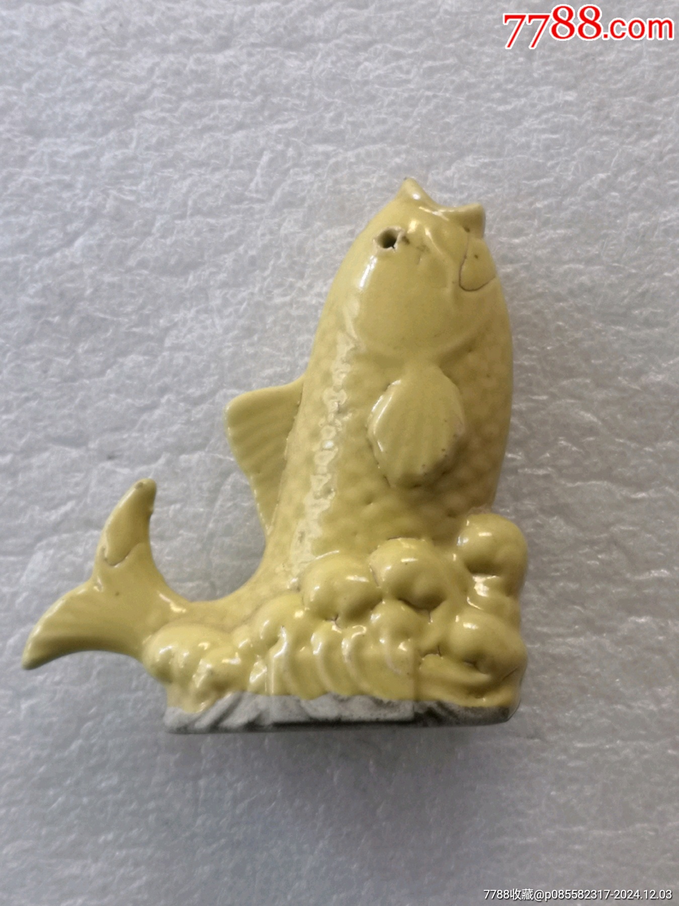 魚(yú)瓶，釉有裂_價(jià)格30元【羊兒小店】_第1張_