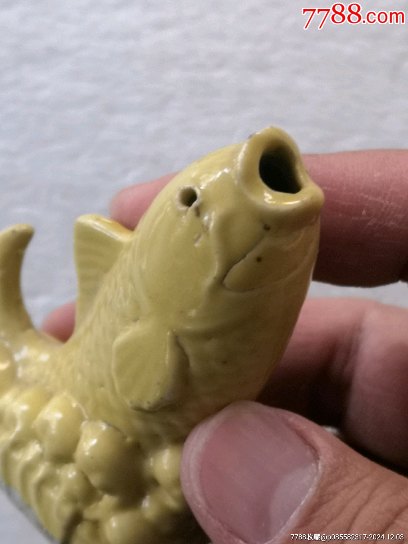 魚(yú)瓶，釉有裂_價(jià)格30元【羊兒小店】_第7張_