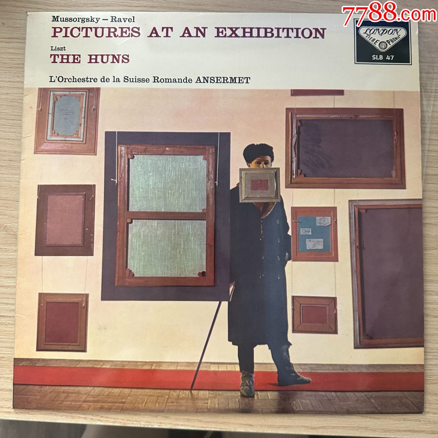 穆索尔斯基图画展览会李斯特匈奴之战安塞梅12寸黑胶lpa73