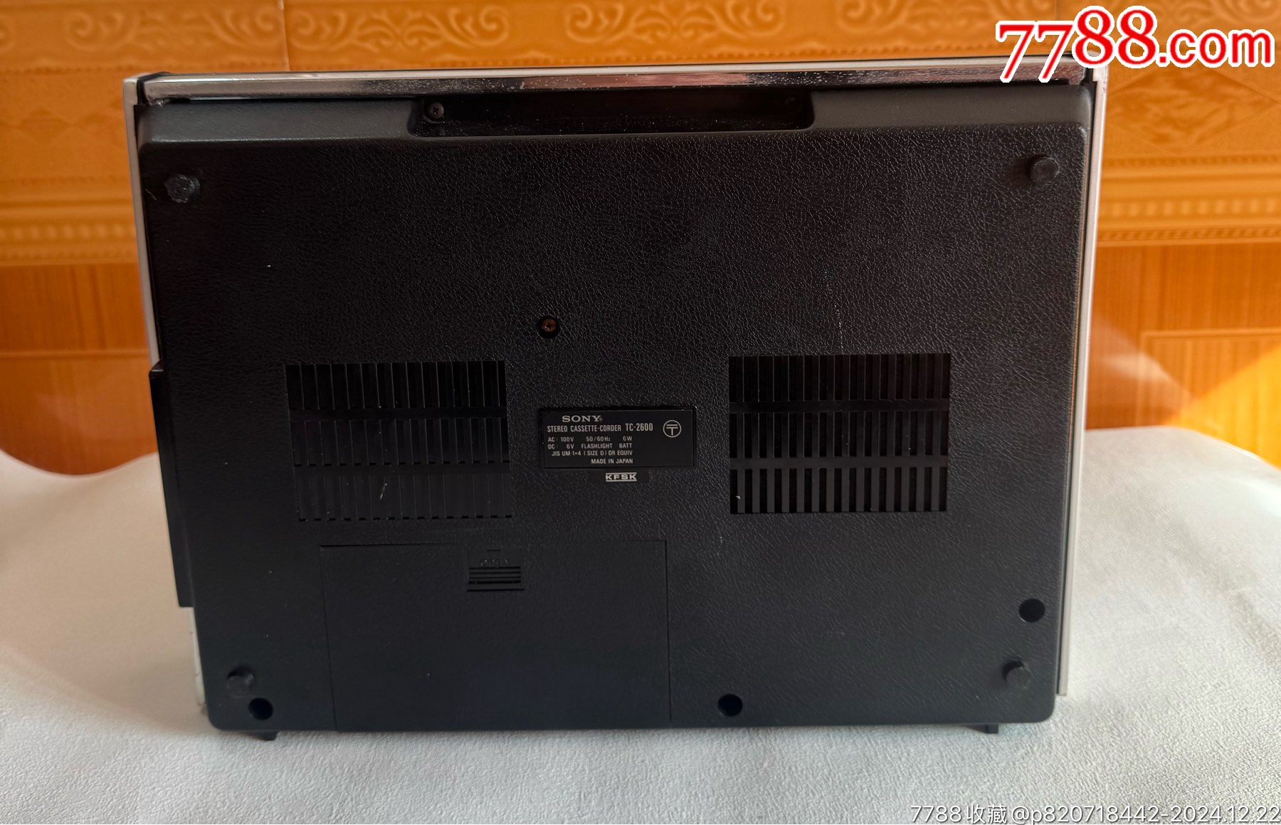 索尼TC-2600磁帶機_價格30元_第12張_