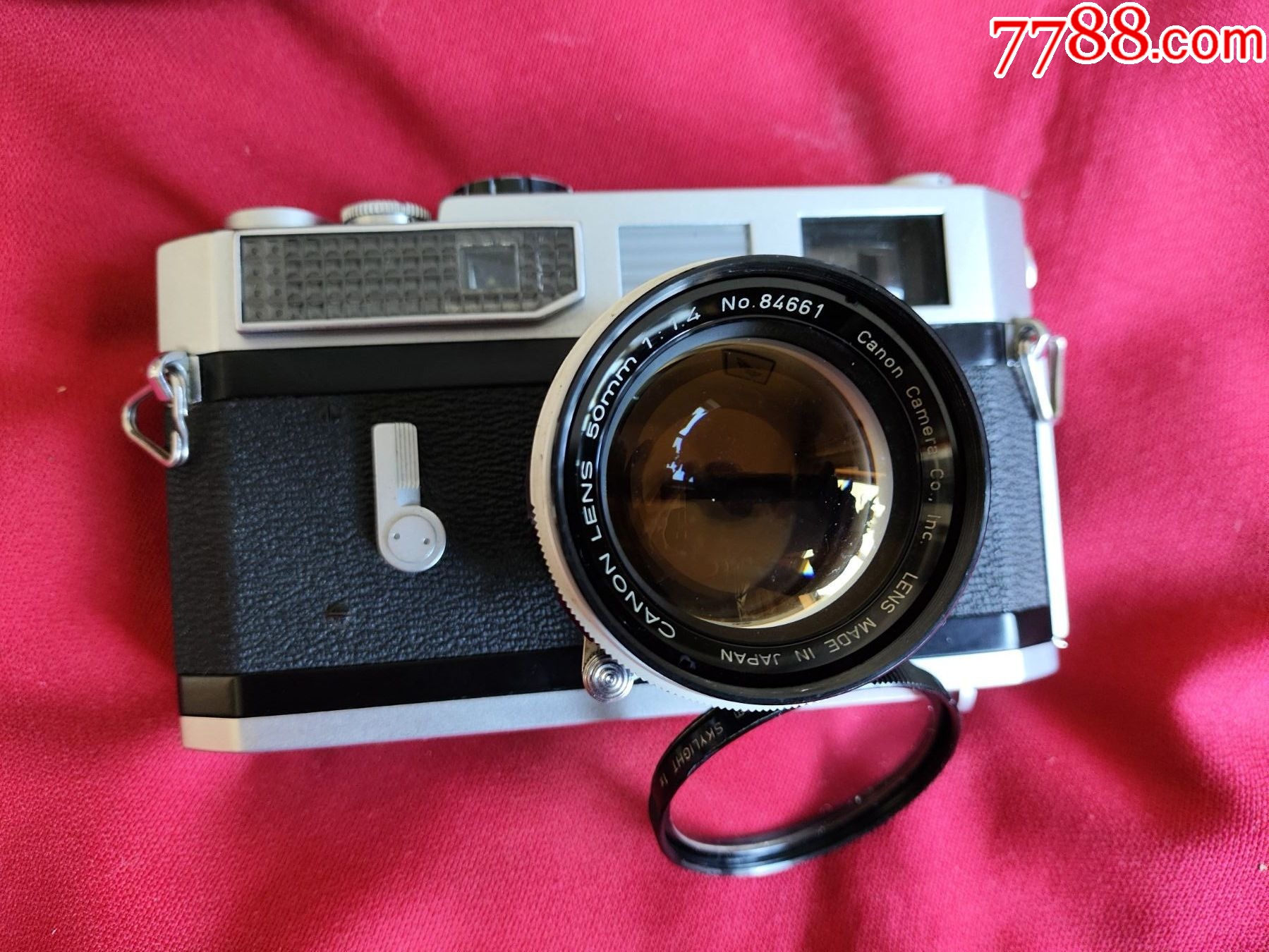 佳能【Canon--7型】配大口徑50/f=1:1·4鏡頭旁軸35套機(jī)_價(jià)格1621元_第15張_