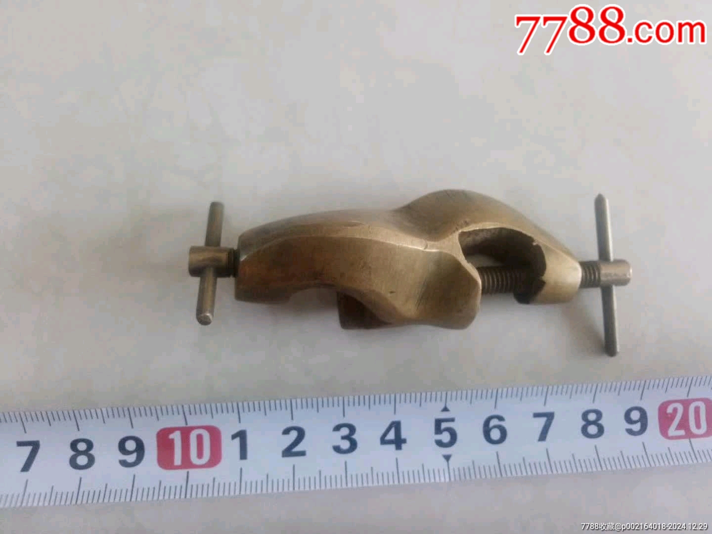 銅器精工老銅工具十字夾雙頂絲_價格100元【鞏昌雄鎮(zhèn)】_第2張_