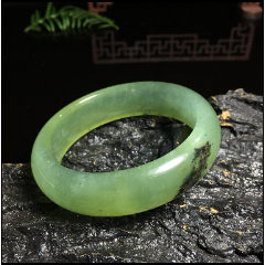 水墨岫玉手鐲(zc40061471)