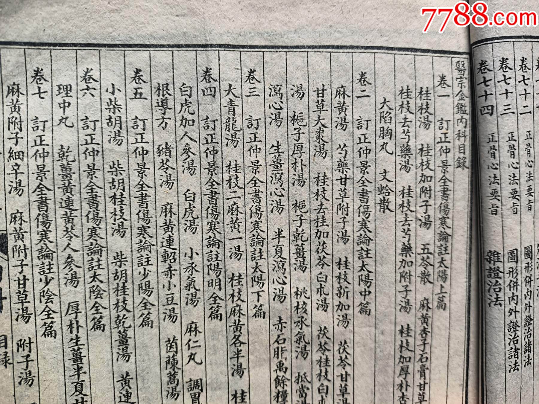 精校醫(yī)宗金健全集P733，少首頁，內(nèi)容不缺，內(nèi)容好，請細(xì)閱，出處，內(nèi)臣職名等_價(jià)格100元_第14張_