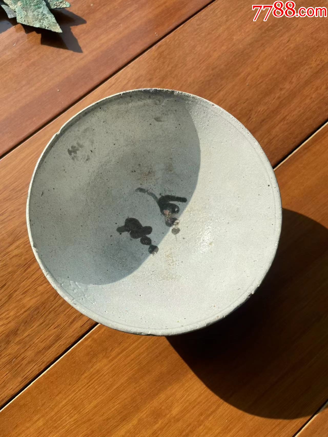明：青花花卉深色發(fā)色內(nèi)外彩釉碗(保真到代）_價(jià)格398元【優(yōu)品好店】_第5張_