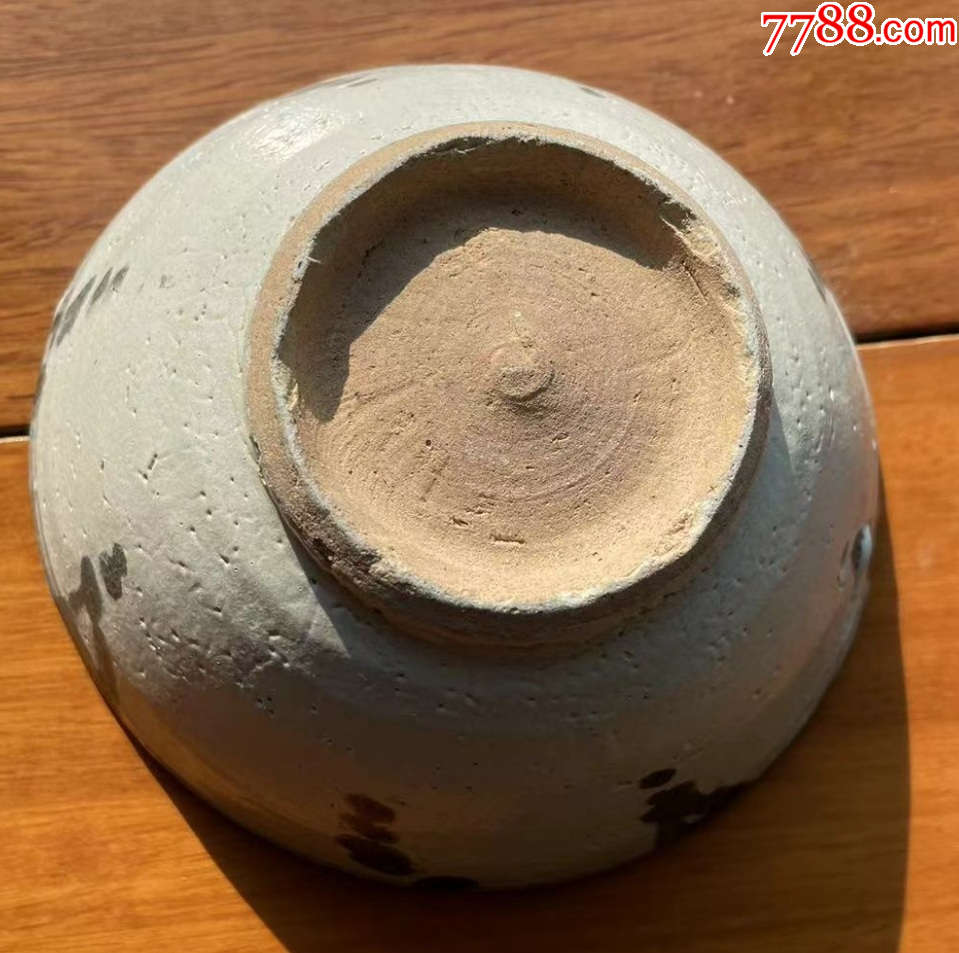 明：青花花卉深色發(fā)色內(nèi)外彩釉碗(保真到代）_價(jià)格398元【優(yōu)品好店】_第9張_