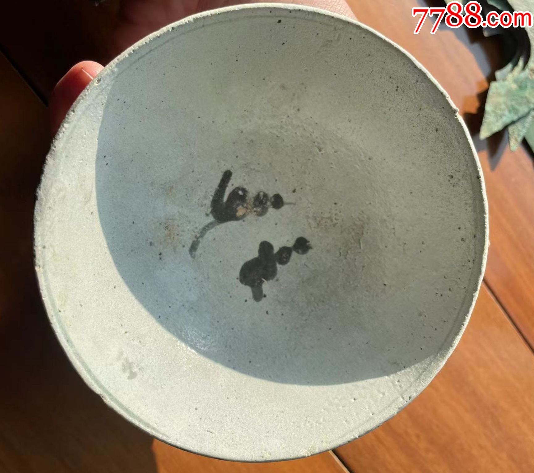 明：青花花卉深色發(fā)色內(nèi)外彩釉碗(保真到代）_價(jià)格398元【優(yōu)品好店】_第13張_