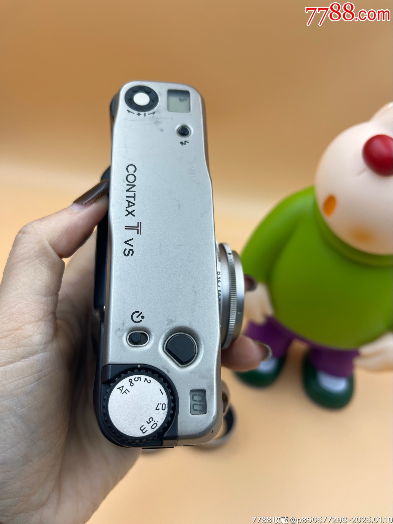 康泰時Contax-Tvs全自動變焦膠片相機，功能正常_價格1922元_第3張_