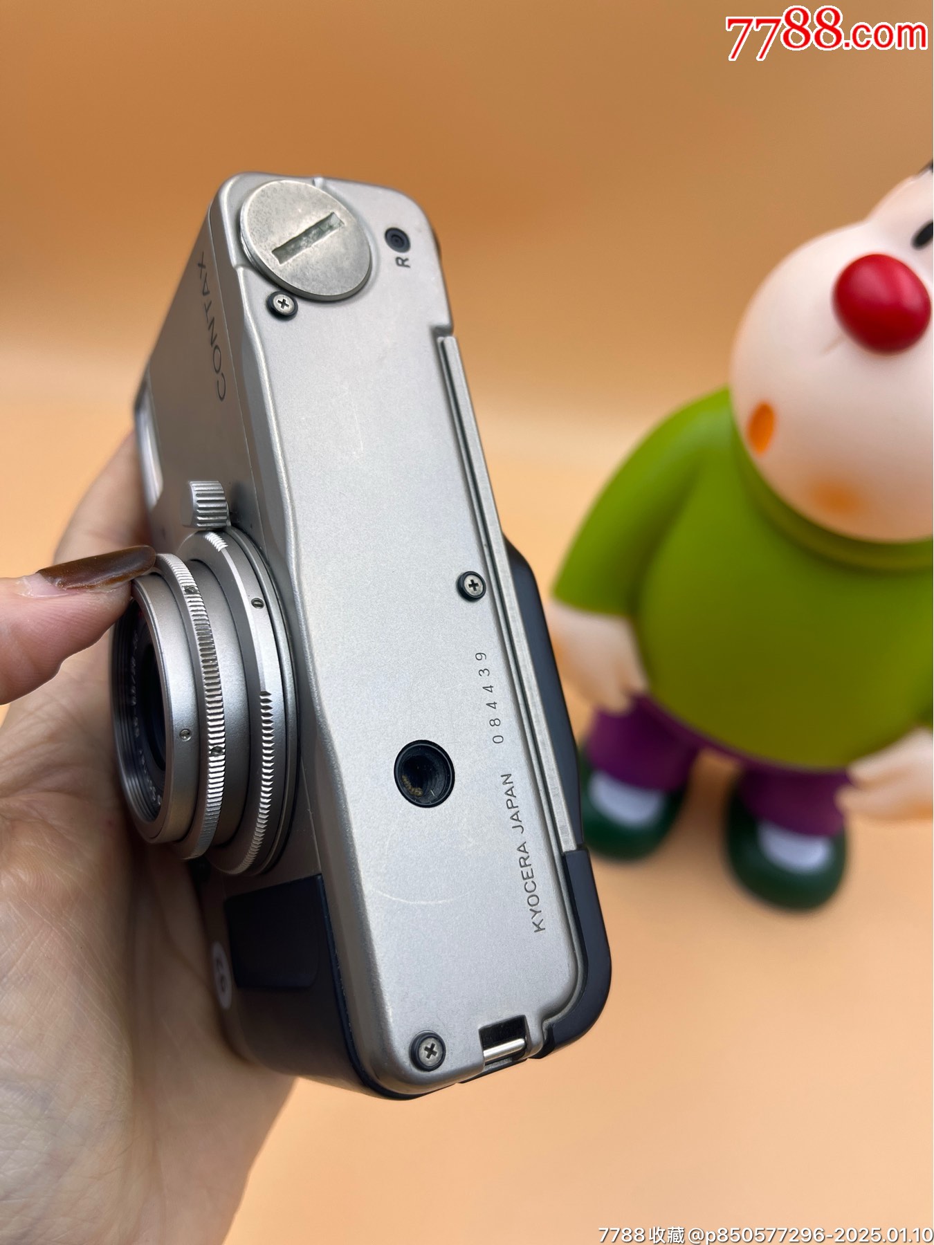 康泰時Contax-Tvs全自動變焦膠片相機，功能正常_價格1922元_第4張_