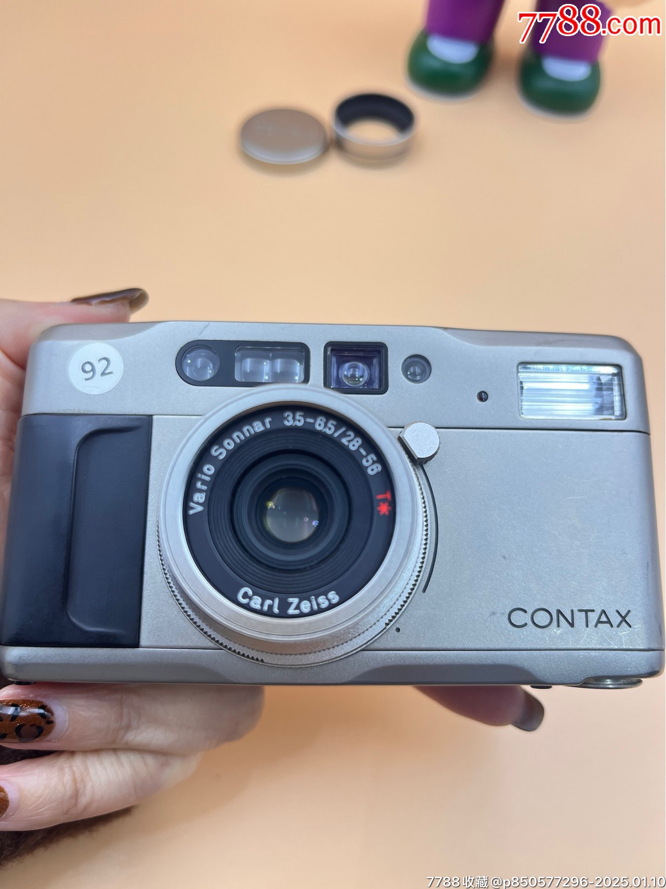 康泰時Contax-Tvs全自動變焦膠片相機，功能正常_價格1922元_第9張_