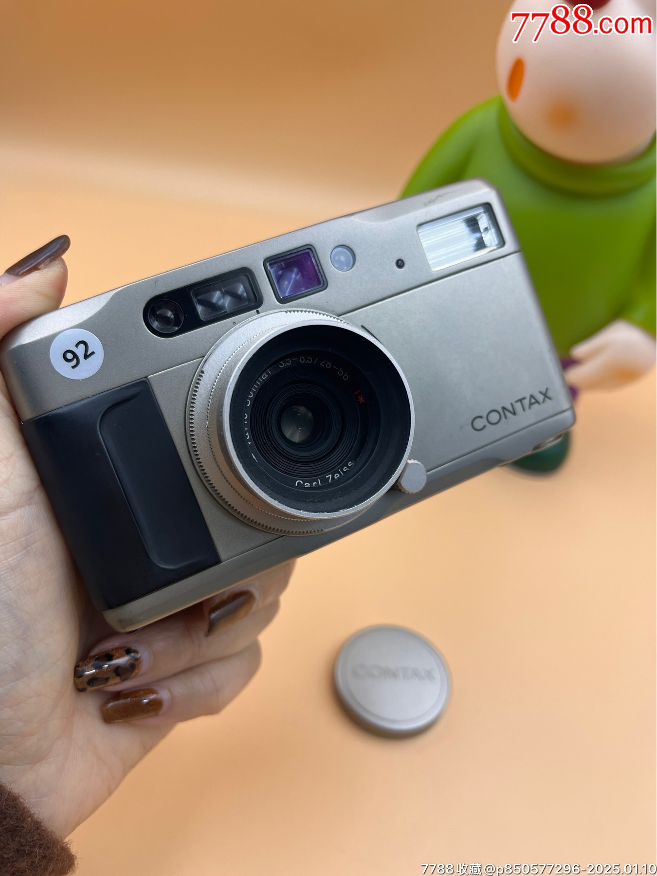 康泰時Contax-Tvs全自動變焦膠片相機，功能正常_價格1922元_第15張_