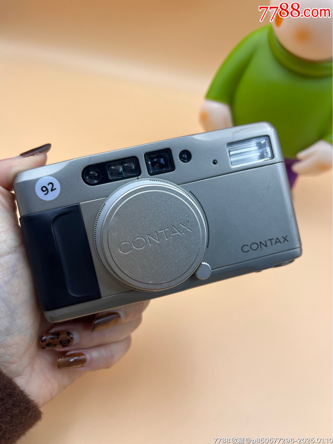 康泰時Contax-Tvs全自動變焦膠片相機，功能正常_價格1922元_第16張_