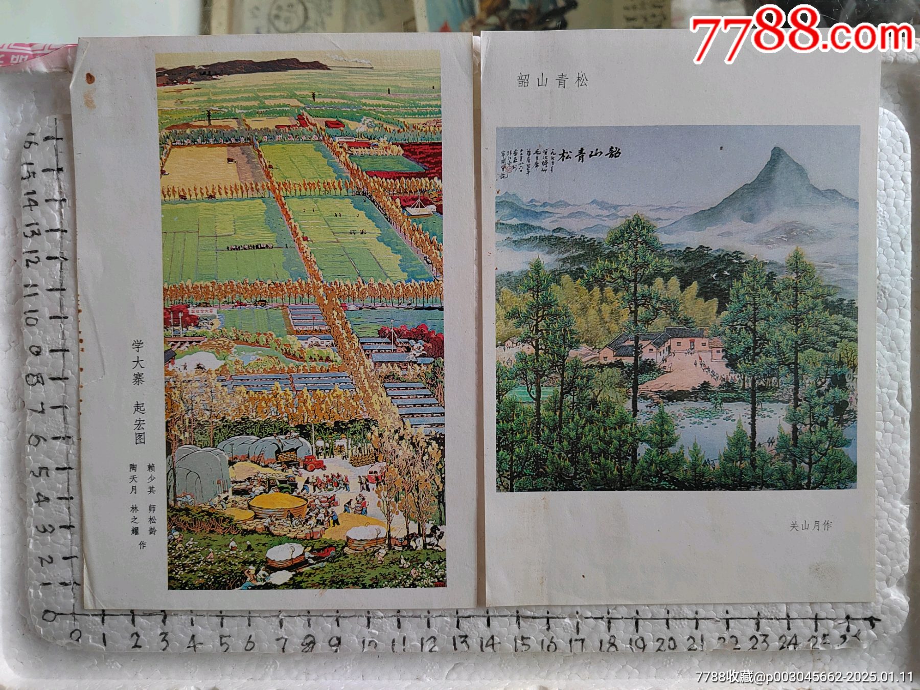 早期画片2张-价格:2元-au40155215-其他印刷品字画 -加价-7788收藏__收藏热线