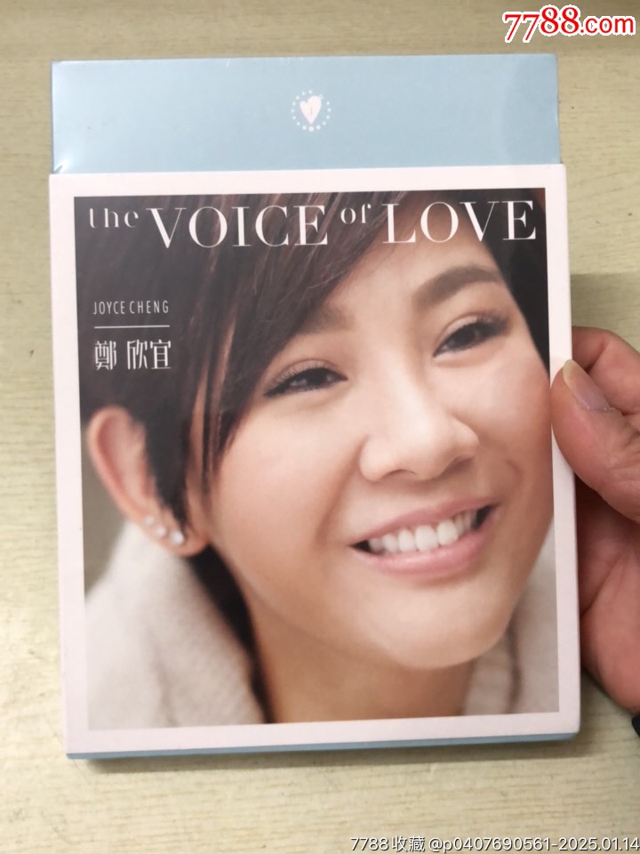 全新/鄭欣宜/TheVoiceOfLove/CD＋DVD_價(jià)格20元_第1張_