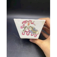 清嘉慶慶宣堂制款粉彩八寶紋方杯(zc40180545)