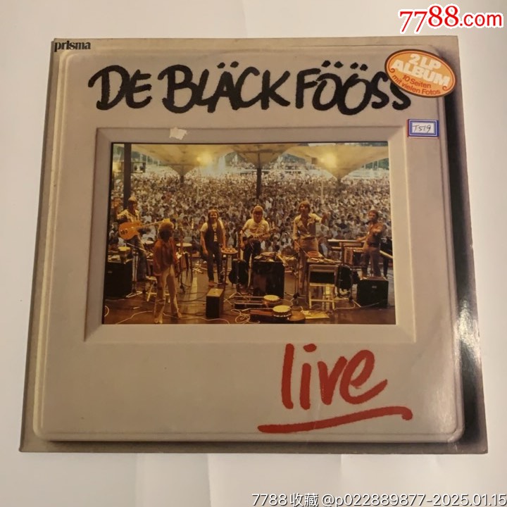 德國搖滾樂隊(duì)-De.Black.Fooss-黑膠唱片2LP_價(jià)格10元_第1張_