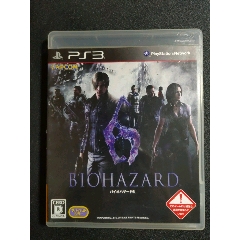 索尼PS3正版游戲生化危機6BIOHAZARD