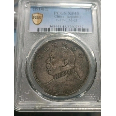 PCGS，XF45分大頭