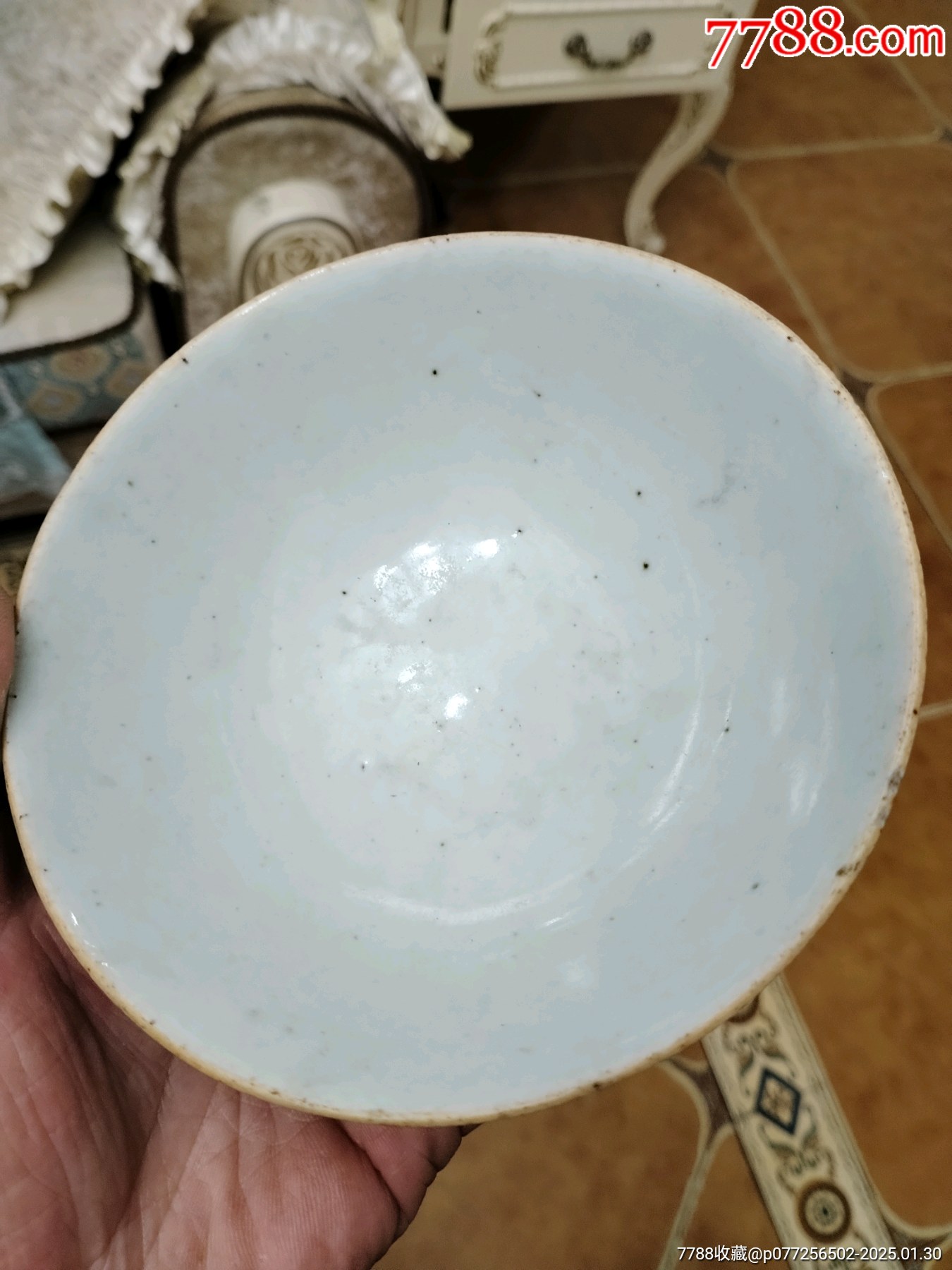 豆青釉碗3個同售_價格99元_第4張_
