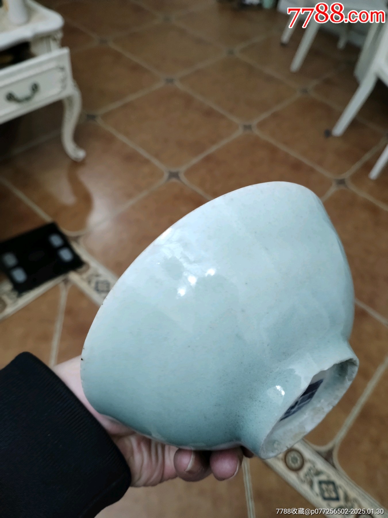 豆青釉碗3個同售_價格99元_第9張_