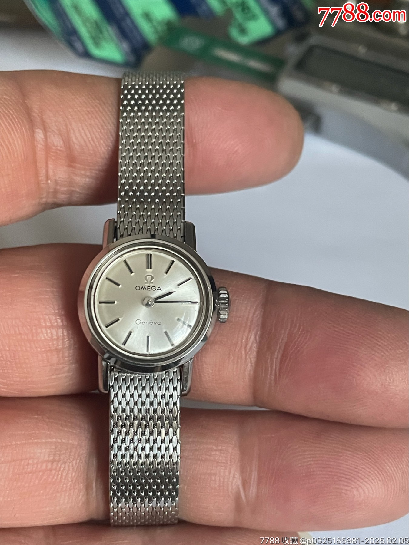 近新品瑞士产欧米茄女机械表-价格:10元-au40292204-手表/腕表 -加价