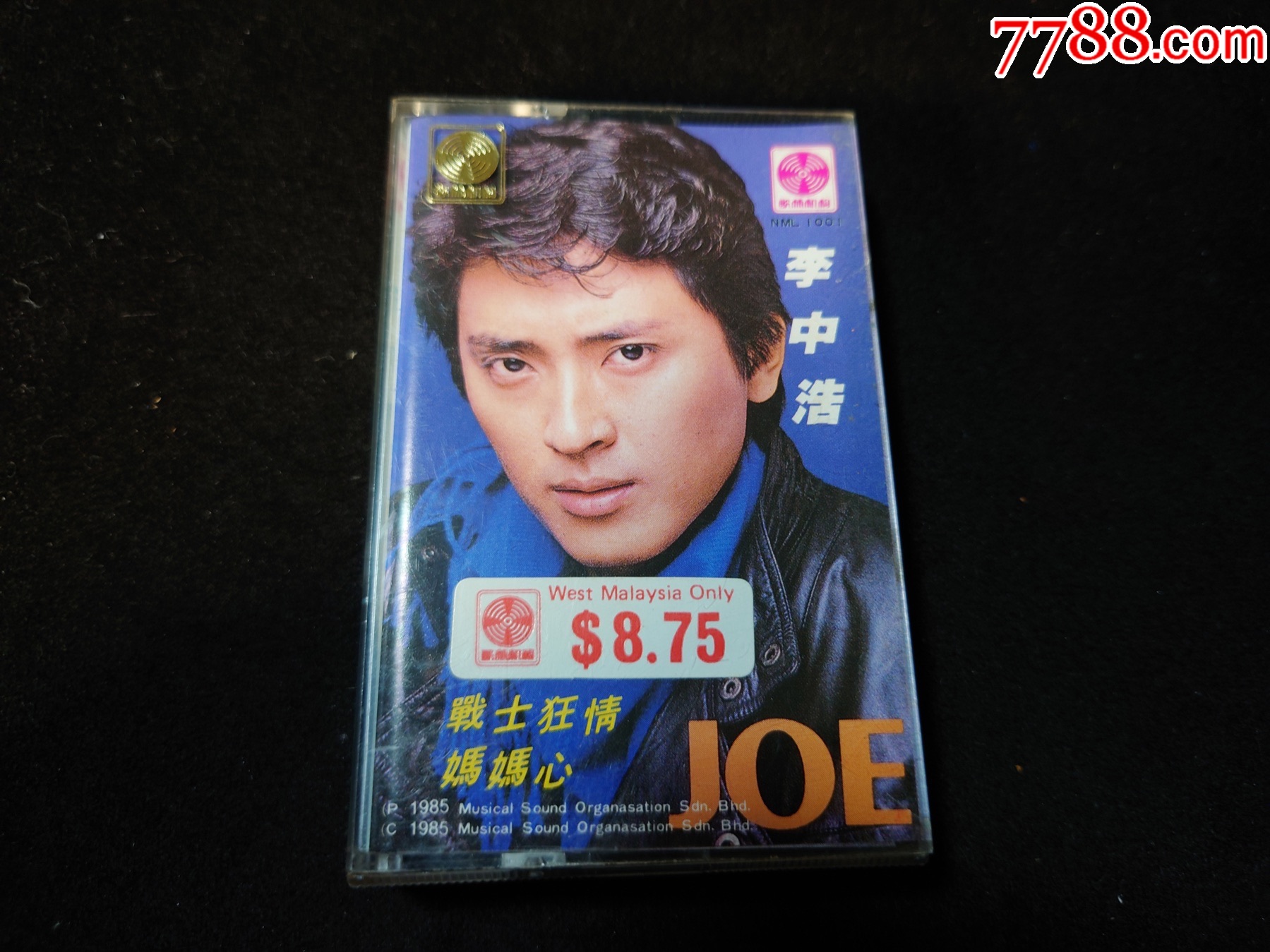 李中浩-战士狂情&妈妈心-马版磁带 【成色不错-少见】__【7788收藏__收藏热线】