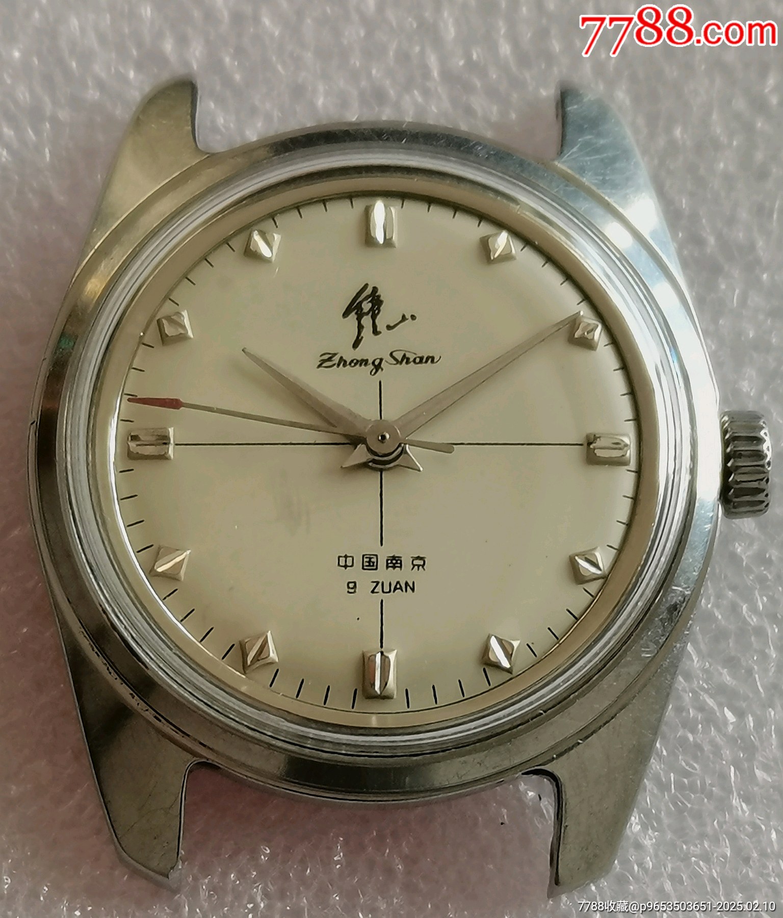 早期十字線老【鐘山】_價格87元_第1張_